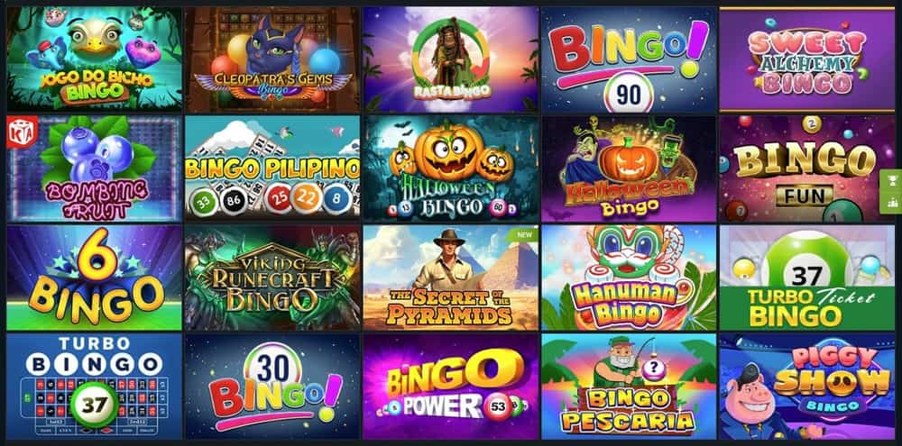Variedad de juegos de bingo en 1xbet