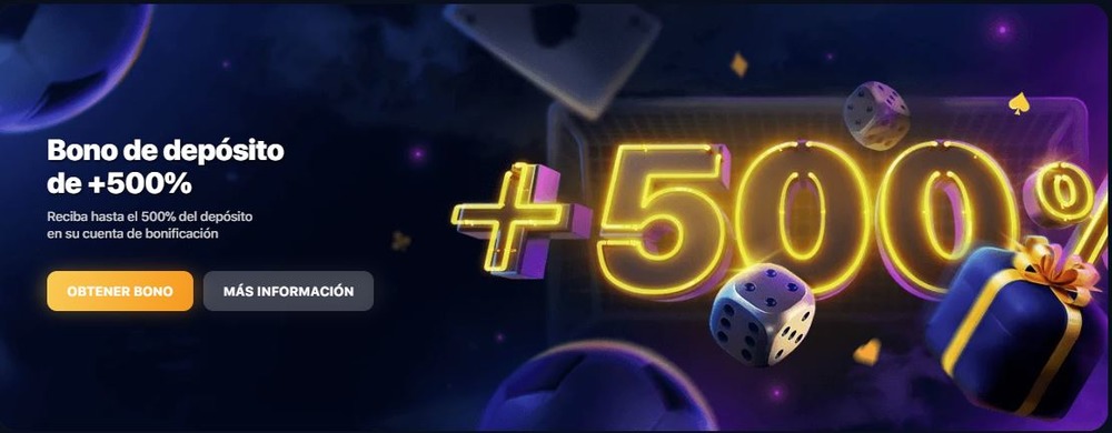 1win bono de casino en el primer depósito de hasta 500%