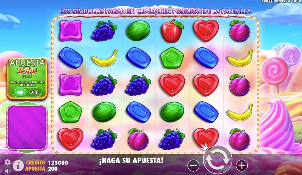 Jugabilidad de Sweet Bonanza 1000